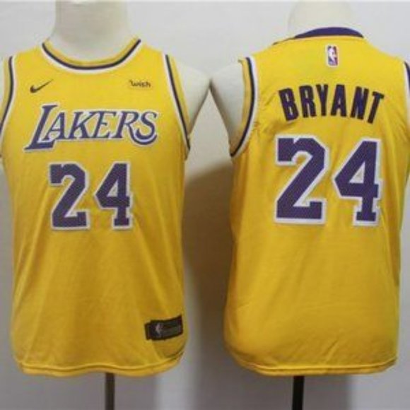 youth kobe bryant jersey 24